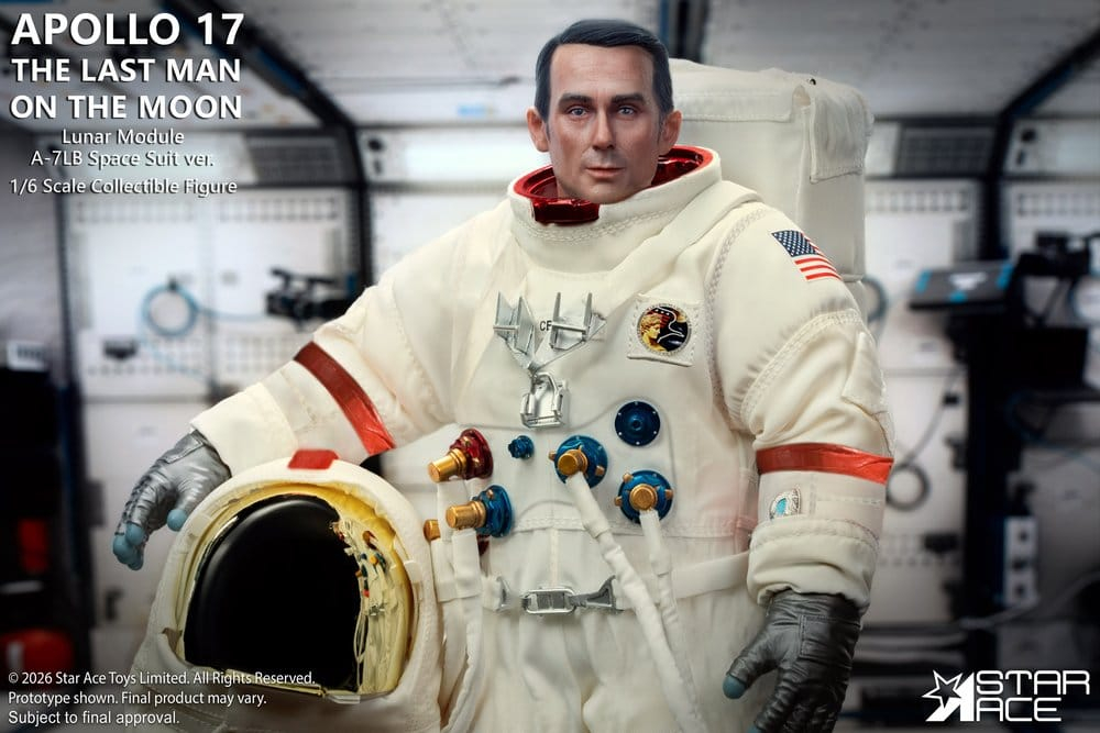 NASA Apollo 17 Action Figure 1/6 The Last Man on the Moon 30 cm [5]