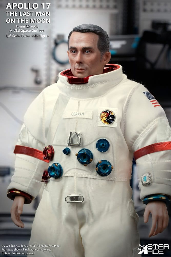 NASA Apollo 17 Action Figure 1/6 The Last Man on the Moon 30 cm [3]