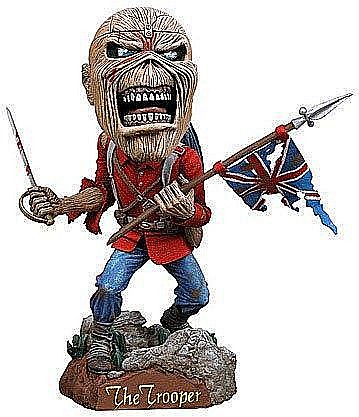 NECA Iron Maiden - Eddie The Trooper (Head Knocker Bobble-Head) [2]