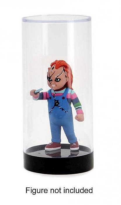 NECA Originals Cylindrical Display Case for 3 3/4-inch Action Figures [2]