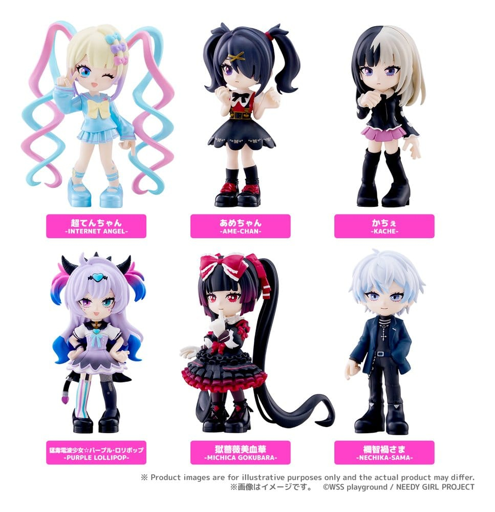 Needy Girl Overdose PalVerse Mini Figures Blind Box Display (6) [10]
