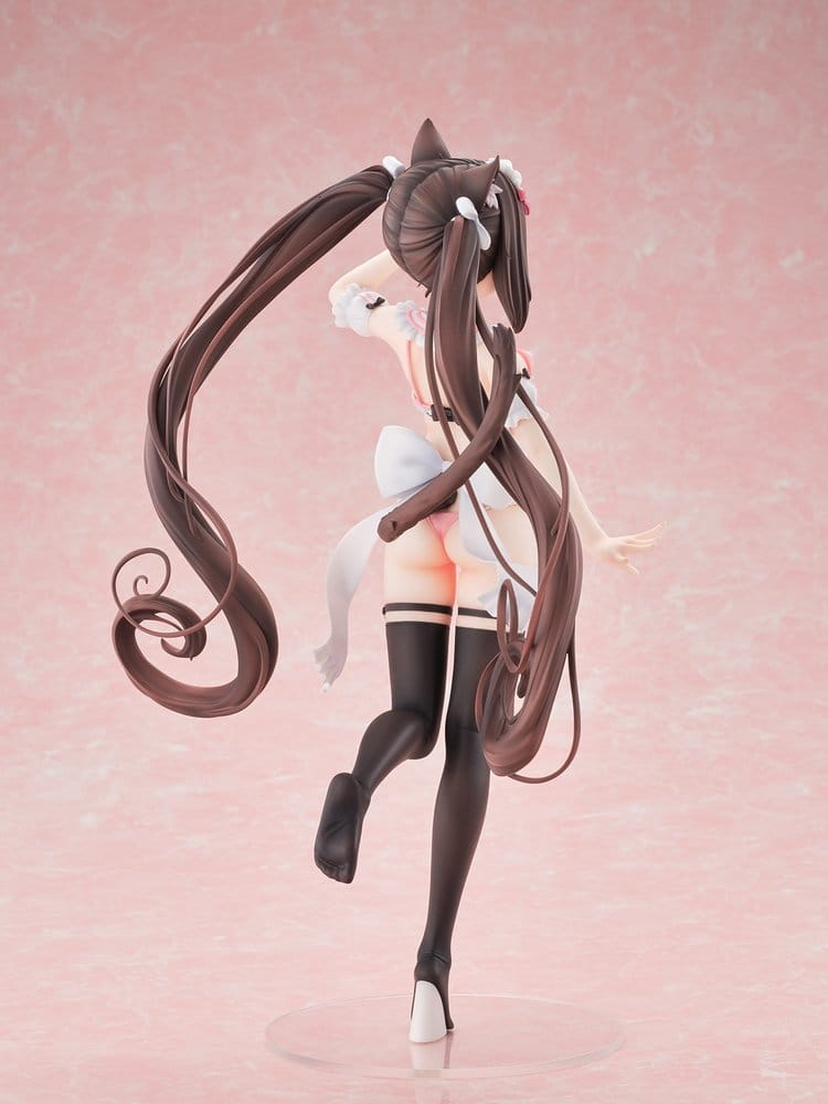 Nekopara PVC Figure 1/5.5 Chocola Micro Bikini Maid -STD Edition- 30 cm [6]