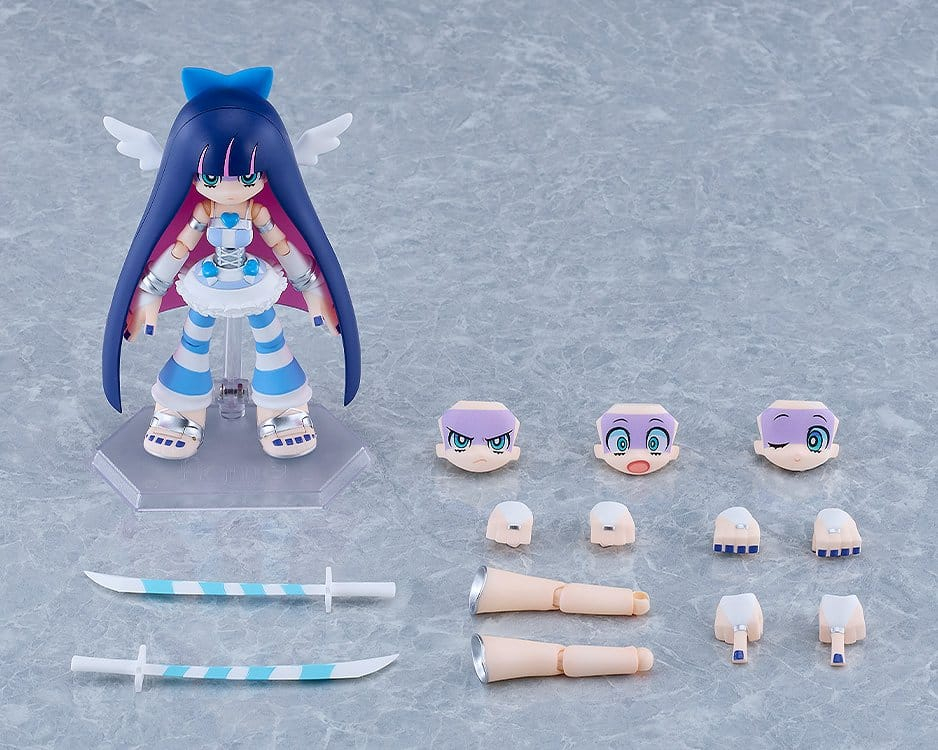 New Panty & Stocking with Garterbelt Figma Action Figures 2-Pack Panty & Stocking: Angel ver. 12 cm [6]