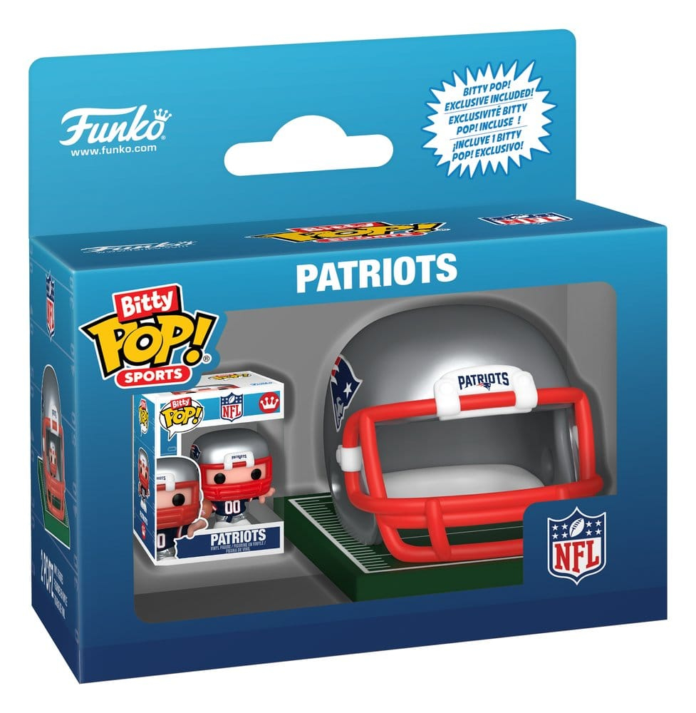 NFL Bitty POP! Helmets Vinyl Figures AFC Series 1 Assortment (12) [10]