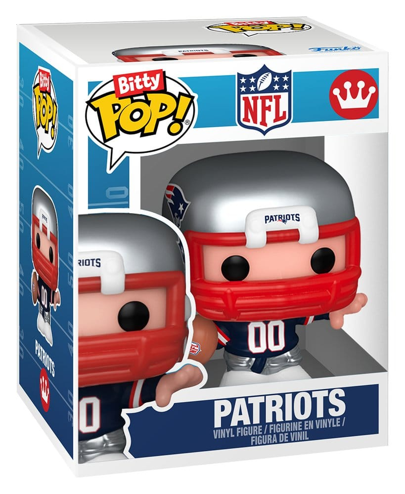 NFL Bitty POP! Helmets Vinyl Figures AFC Series 1 Assortment (12) [14]