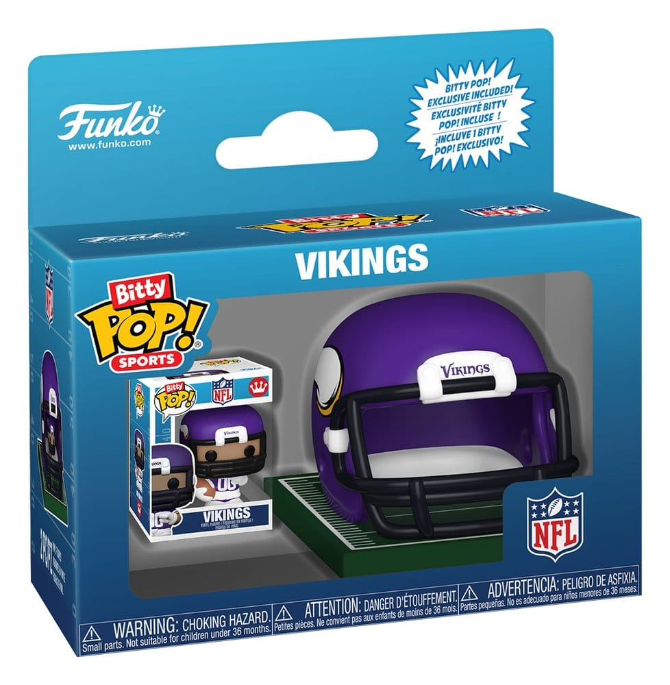 NFL Bitty POP! Helmets Vinyl Figures NFC Series 1 Assortment (12) [19]