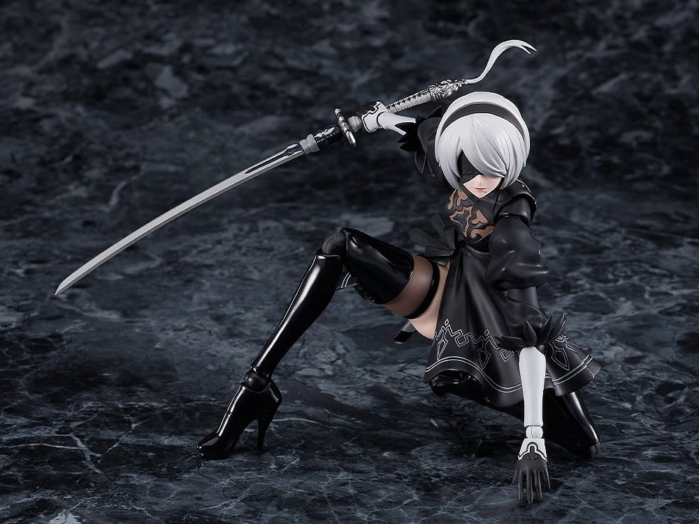 NieR:Automata Ver1.1a Figma Action Figure 2B (YoRHa No.2 Type B) 16 cm [7]