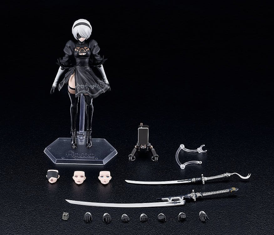 NieR:Automata Ver1.1a Figma Action Figure 2B (YoRHa No.2 Type B) 16 cm [6]