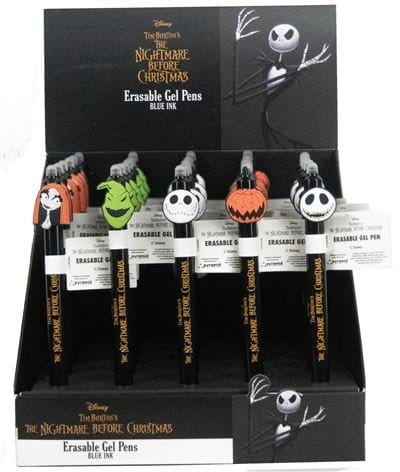 Nightmare before Christmas Erasable Gel Pen Characters Display (30) [2]