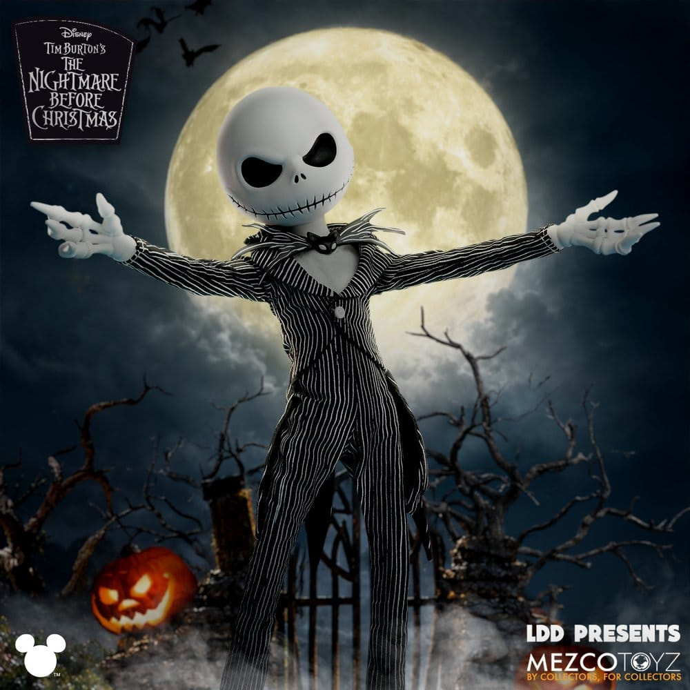 Nightmare Before Christmas LDD Presents Doll Jack Skellington 25 cm [3]