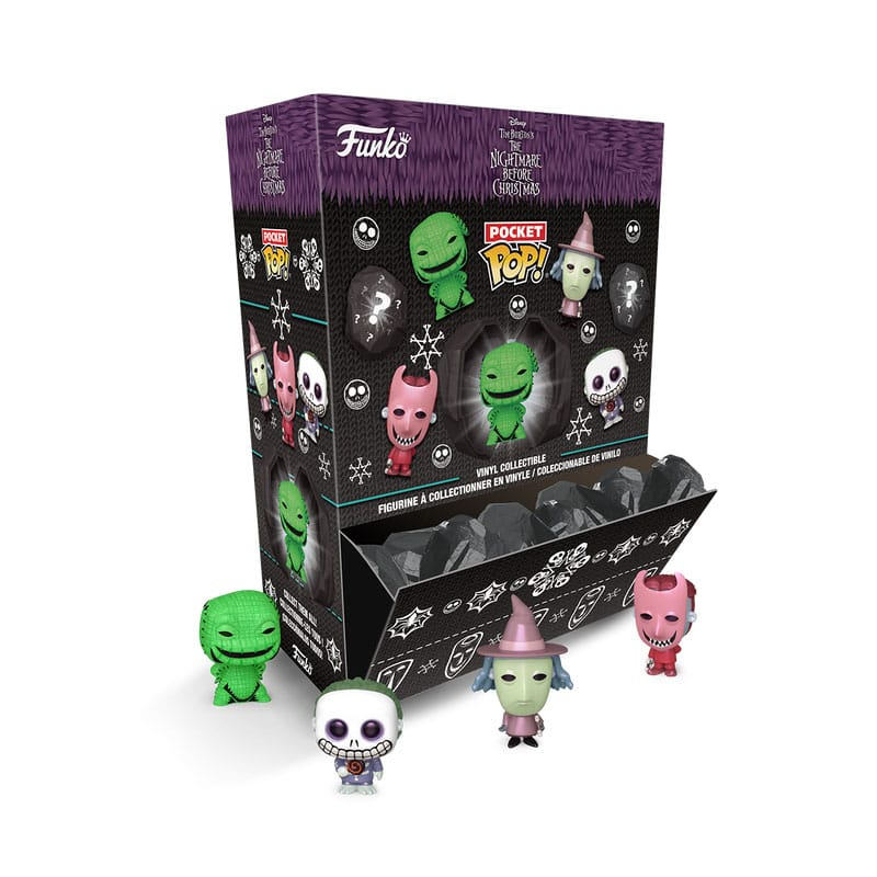 Nightmare before Christmas Pocket POP! Vinyl Figure Coal 4 cm Display (12) [2]