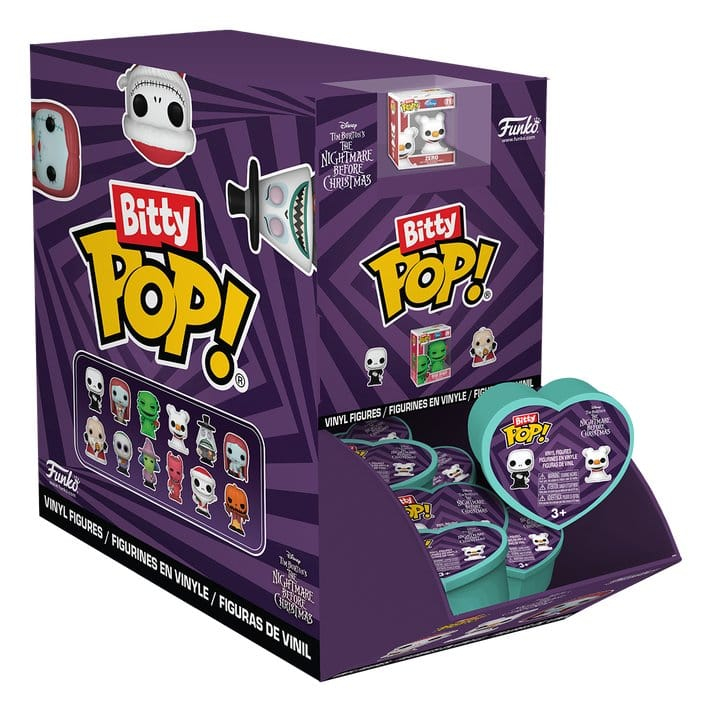 Nightmare Before Christmas POP! Vinyl Figure Hearts Classic PDQ Display (24) 2,5 cm [2]