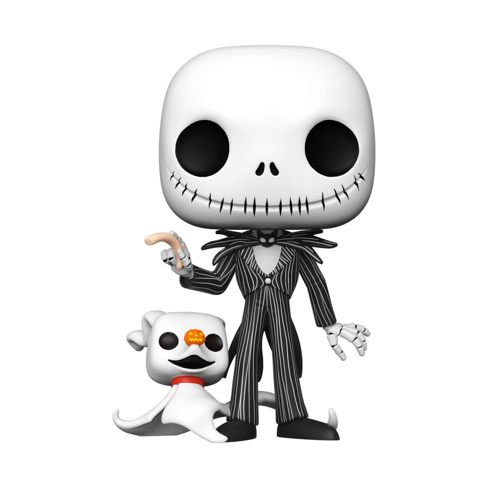 Nightmare before Christmas Super Sized POP! Disney Vinyl Figure Jack w/Zero 25 cm [2]