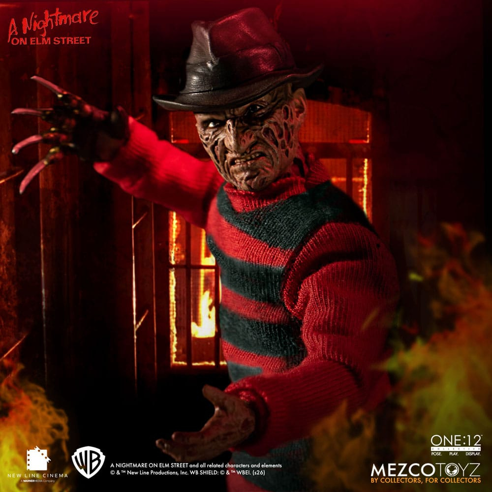 Nightmare On Elm Street Action Figure 1/12 Freddy Krueger 17 cm [11]