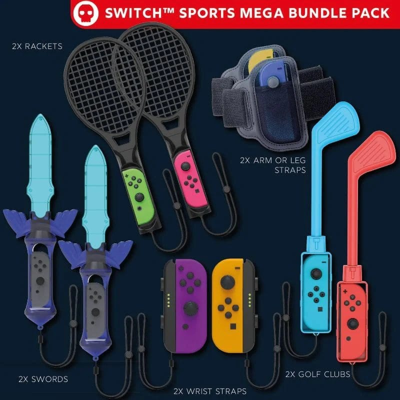 Nintendo Switch Accessory Set Sports Pack [6]