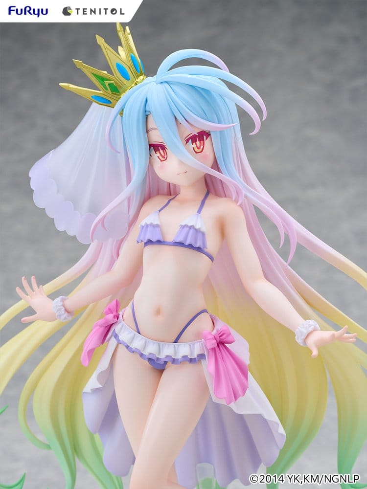 No Game No Life Tenitol Tall PVC Figure Shiro swimwear dress Ver. 29 cm [6]