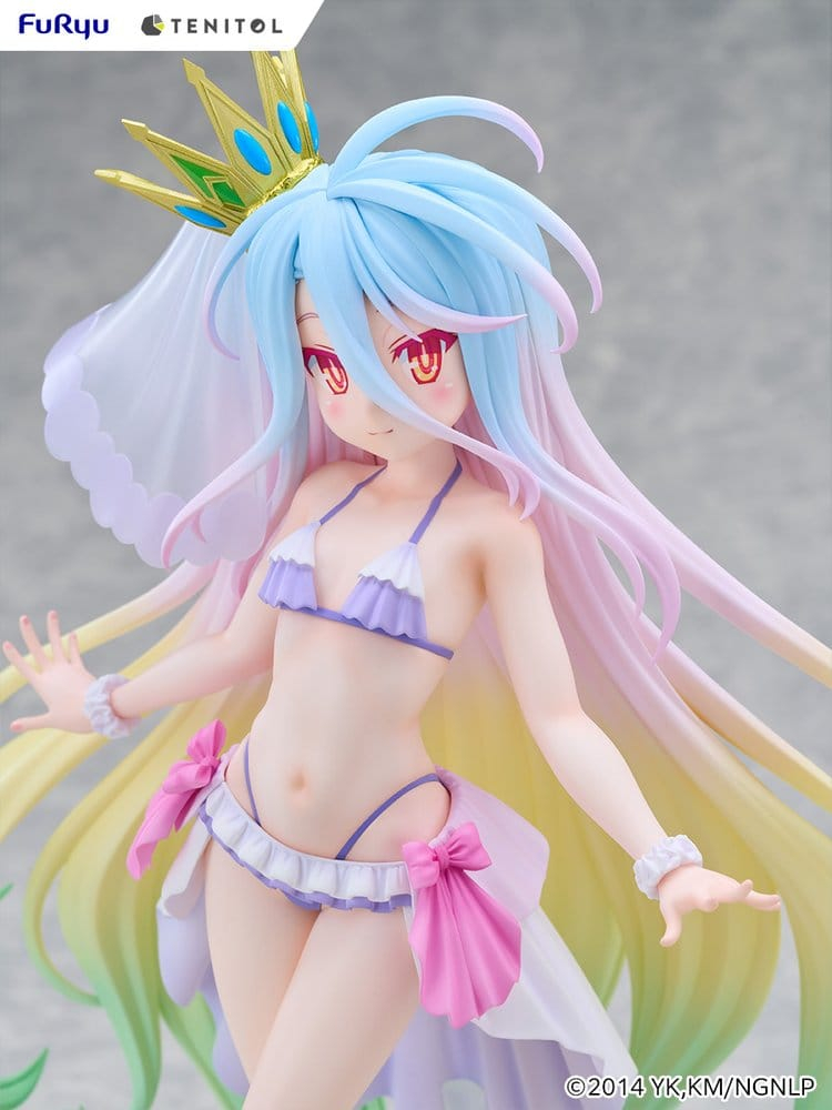 No Game No Life Tenitol Tall PVC Figure Shiro swimwear dress Ver. 29 cm [8]