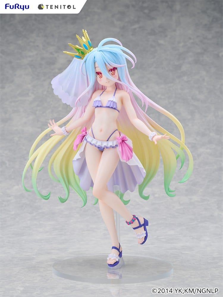 No Game No Life Tenitol Tall PVC Figure Shiro swimwear dress Ver. 29 cm [9]