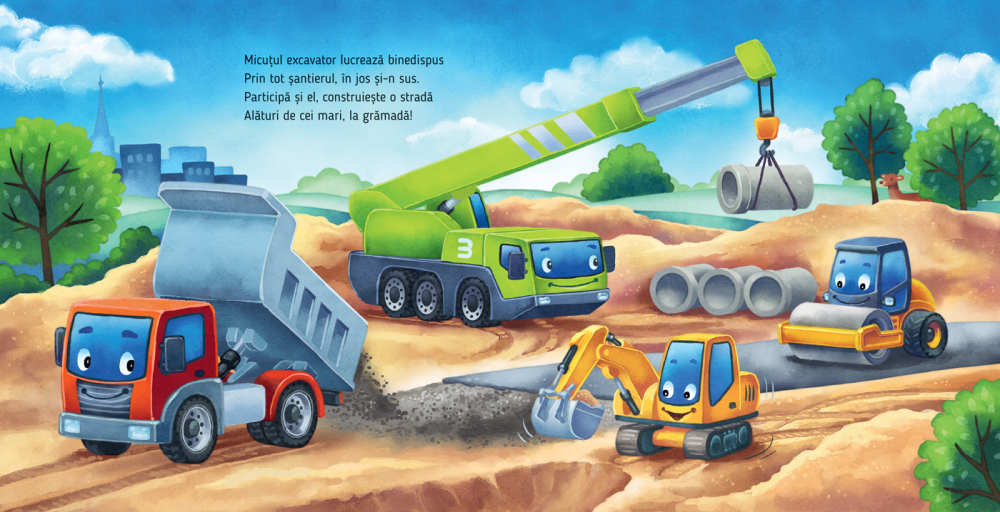 Noapte buna, micutule excavator – Carte cartonata 2+ ani [3]