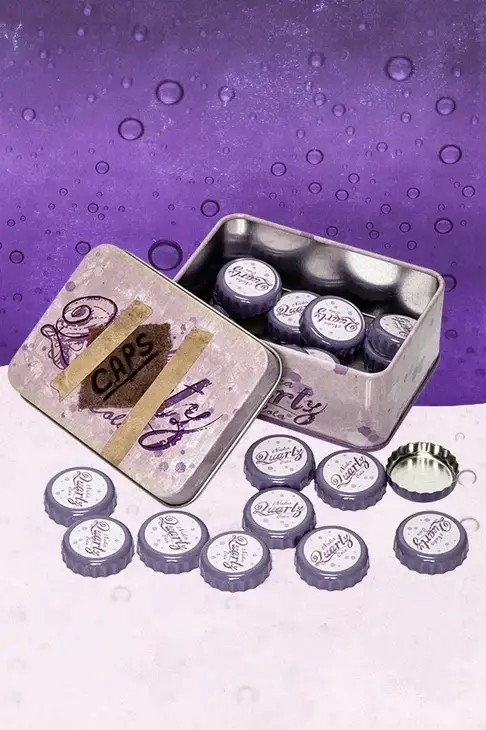 Nuka-Cola Quartz – Fallout – Set Colectie 20 Capace + Cutie Metalica [2]