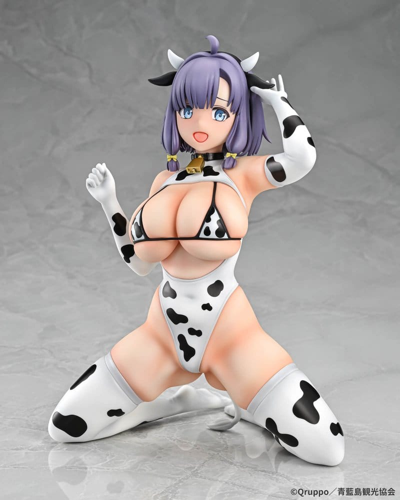 Nukitashi The Animation PVC Statue 1/5 Misaki Hotori Cow print costume 22 cm [2]