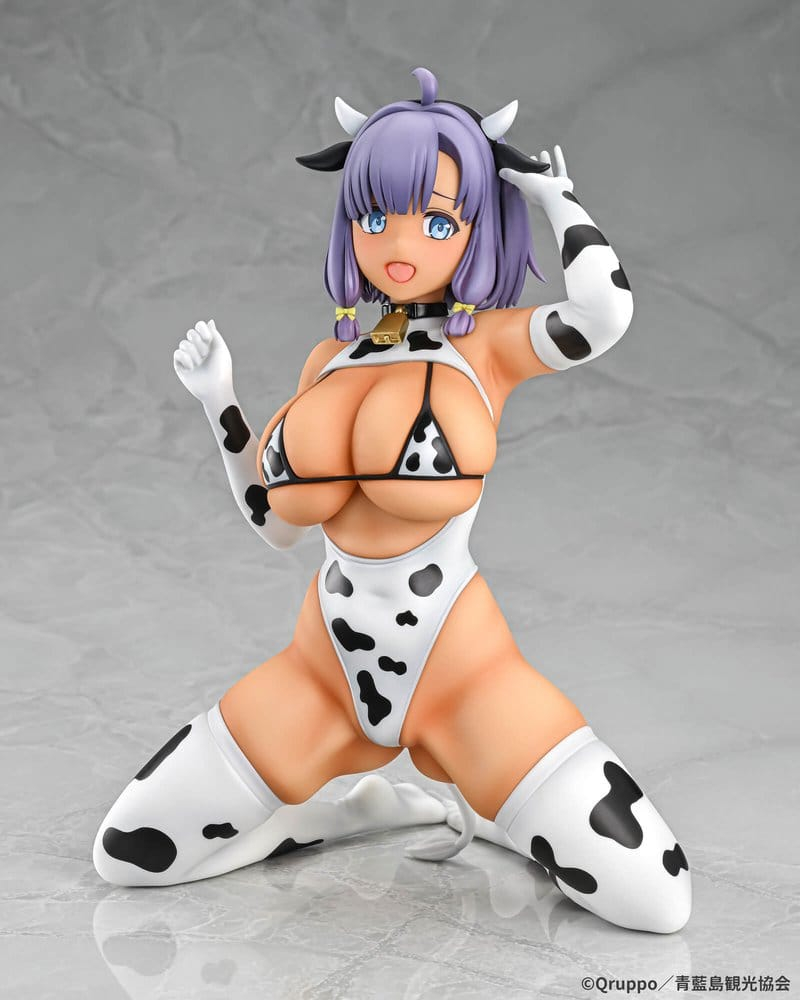 Nukitashi The Animation PVC Statue 1/5 Misaki Hotori Cow print costume Tanned Ver. 22 cm [2]