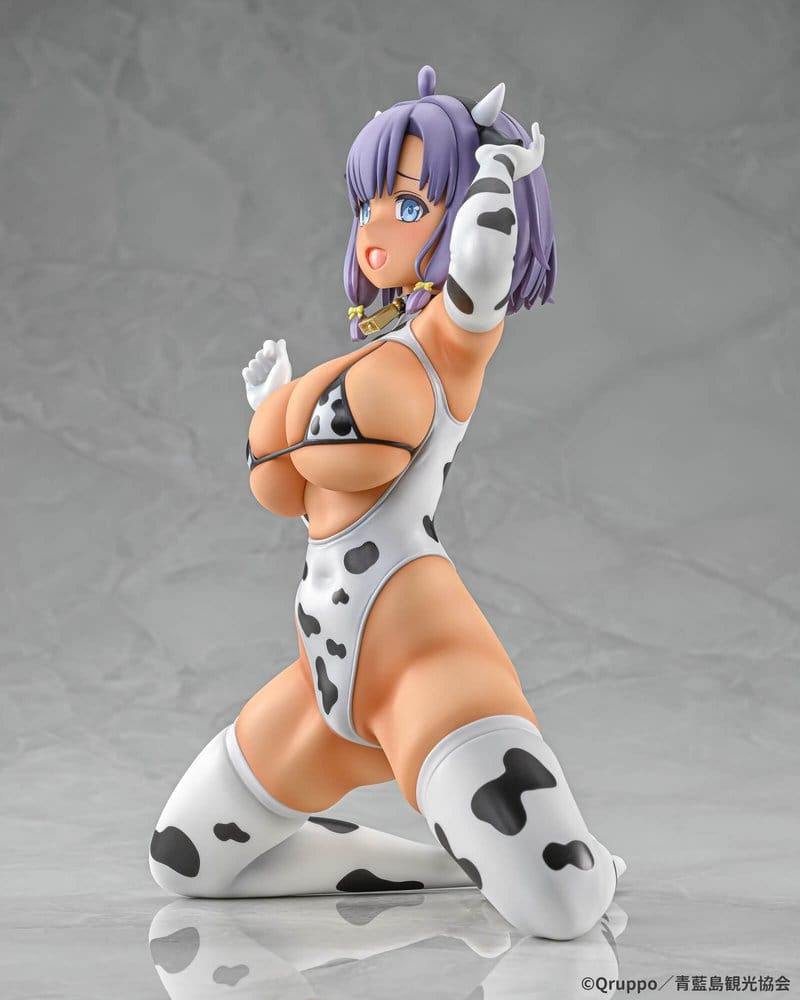 Nukitashi The Animation PVC Statue 1/5 Misaki Hotori Cow print costume Tanned Ver. 22 cm [14]