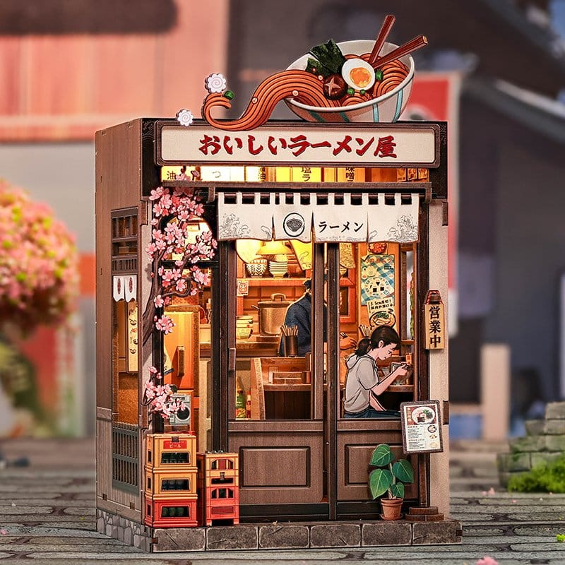 Oishii Kyoto - DIY Miniature House Kit cu LED [7]