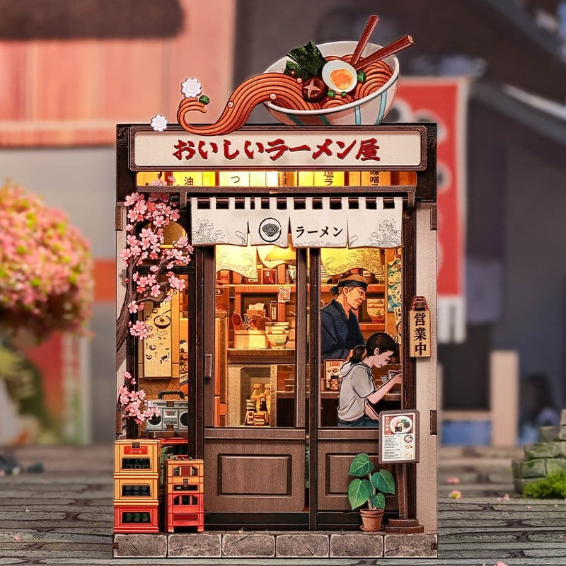 Oishii Kyoto - DIY Miniature House Kit cu LED [2]