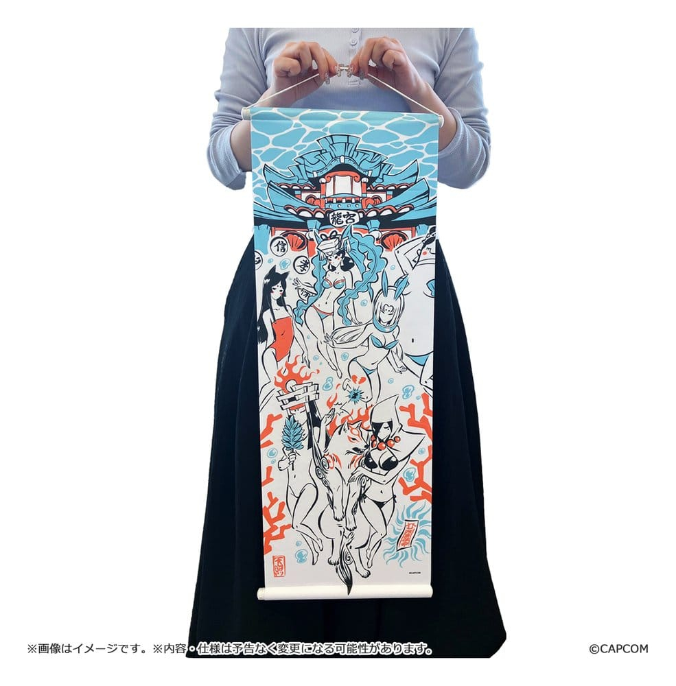 Okami 20th Anniversary Reprint Art Project Tapestry Summer 74 x 28 x 2 cm [2]