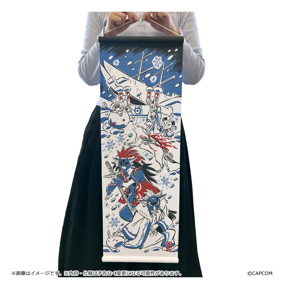 Okami 20th Anniversary Reprint Art Project Tapestry Winter 74 x 28 x 2 cm [2]