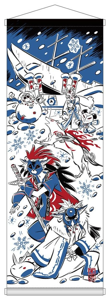 Okami 20th Anniversary Reprint Art Project Tapestry Winter 74 x 28 x 2 cm [3]