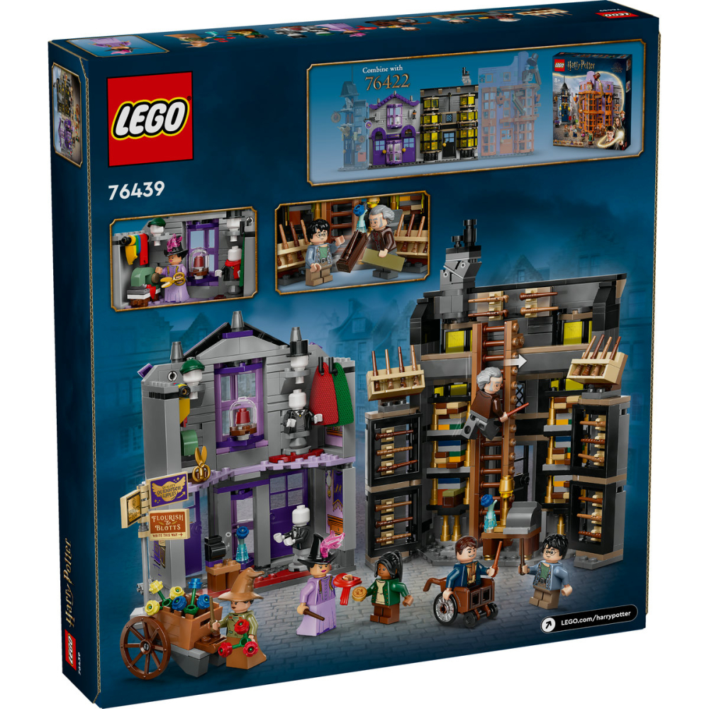 LEGO Harry Potter Magazinul de baghete Ollivander si Madam Malkin 76439 [3]