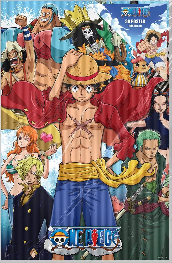 One Piece 3D Poster Group Fishman Island 38 x 58 cm [2]