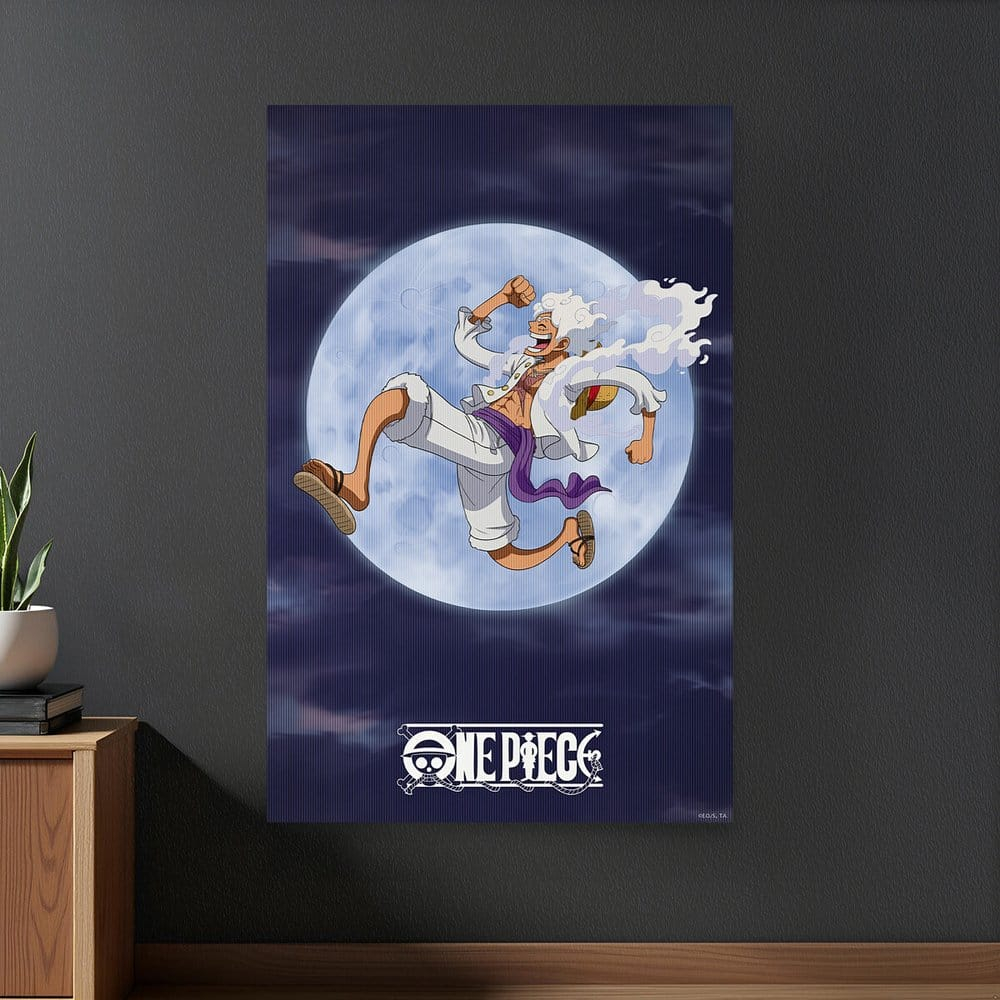 One Piece 3D Poster Monkey D. Luffy Gear 5 38 x 58 cm [4]