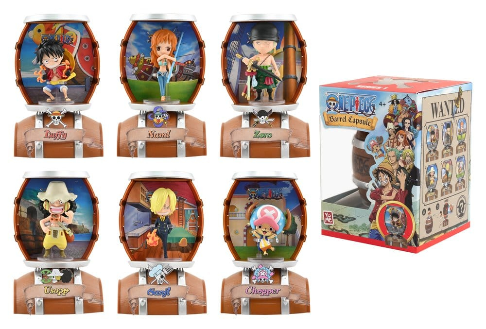 One Piece Barrel Capsule Mini Figure Blind Box 9cm [3]