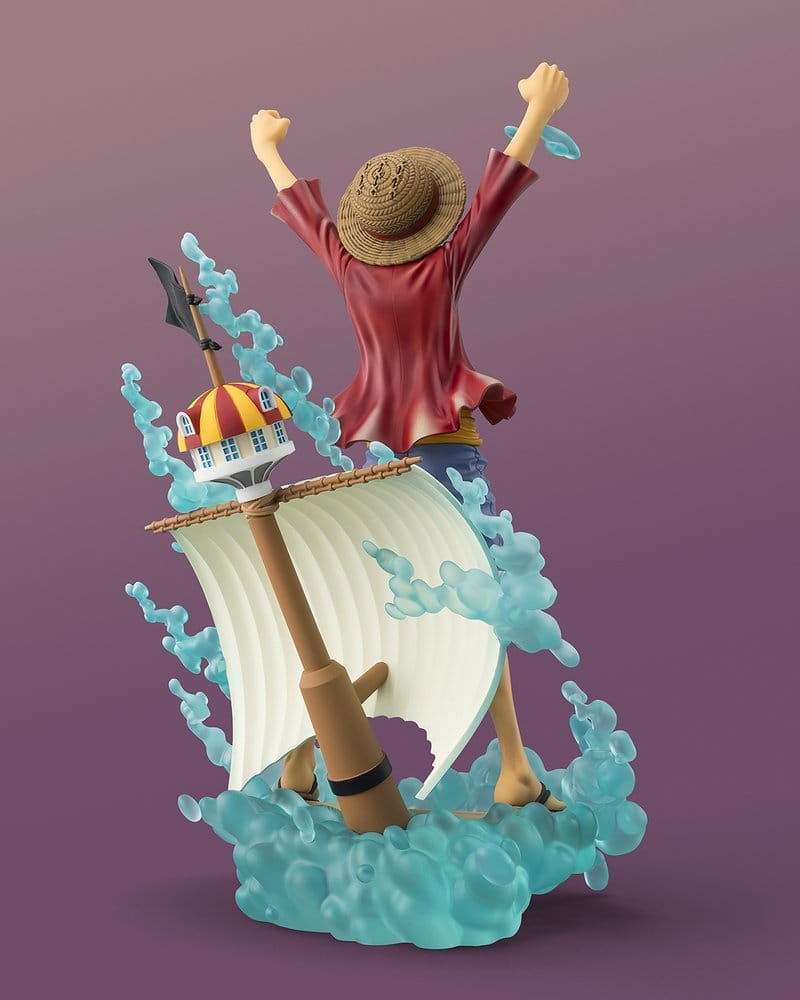 One Piece Figuarts ZERO (STARTune) PVC Figure Monkey D. Luffy -Setting out for the New World- 25 cm [4]