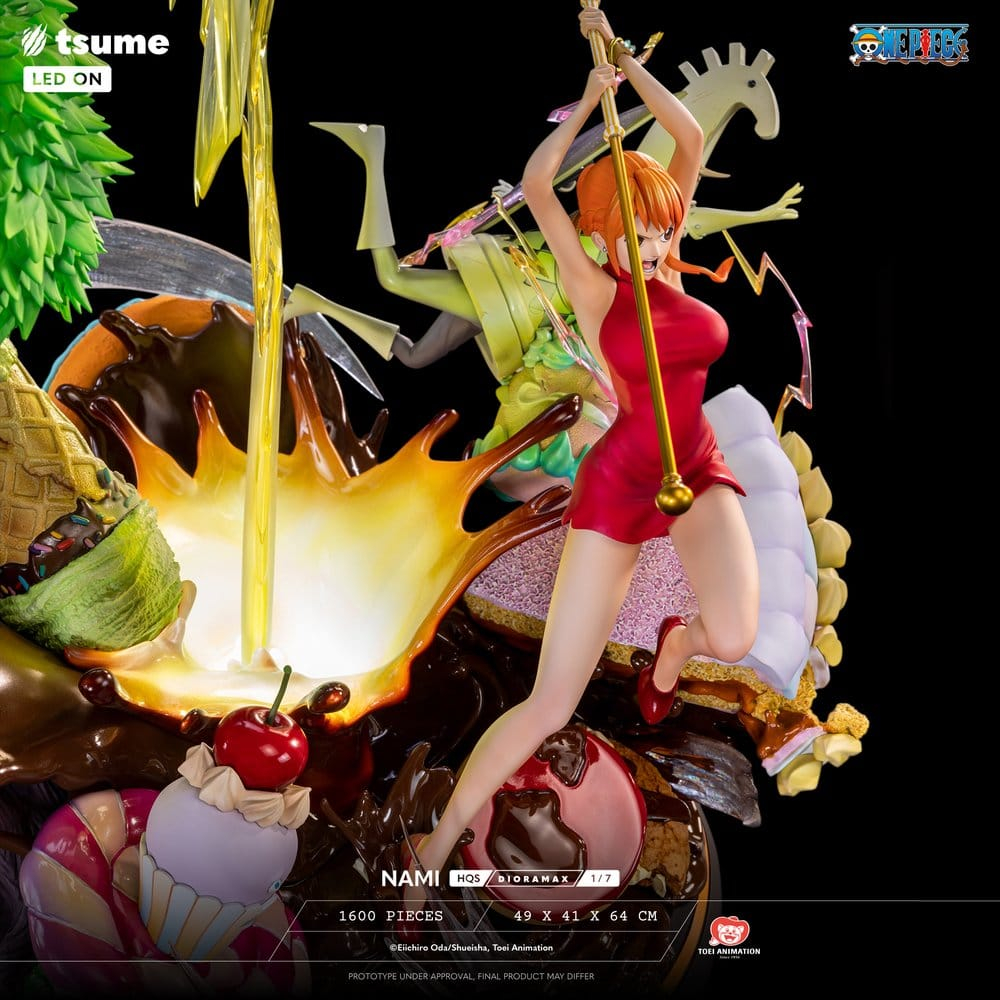 One Piece HQS Dioramax Figure 1/6 Nami 64 cm [13]