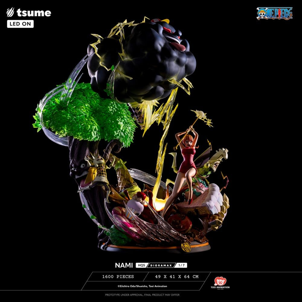 One Piece HQS Dioramax Figure 1/6 Nami 64 cm [12]