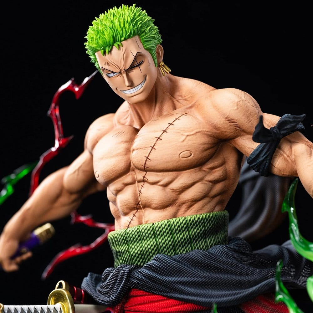 One Piece Legendary Straw Hat Crew Series Statue Roronoa Zoro (Premium Version) 34 cm [3]