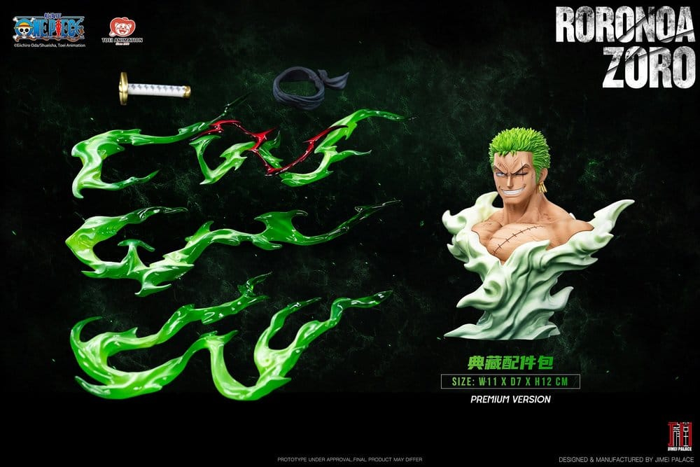 One Piece Legendary Straw Hat Crew Series Statue Roronoa Zoro (Premium Version) 34 cm [5]