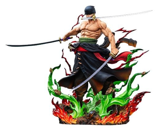 One Piece Legendary Straw Hat Crew Series Statue Roronoa Zoro (Premium Version) 34 cm [8]