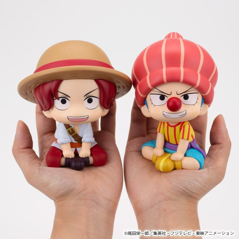 One Piece Look Up PVC Figures 2-Pack Shanks & Buggy Childhood Ver. 11 cm (with gift) [20]