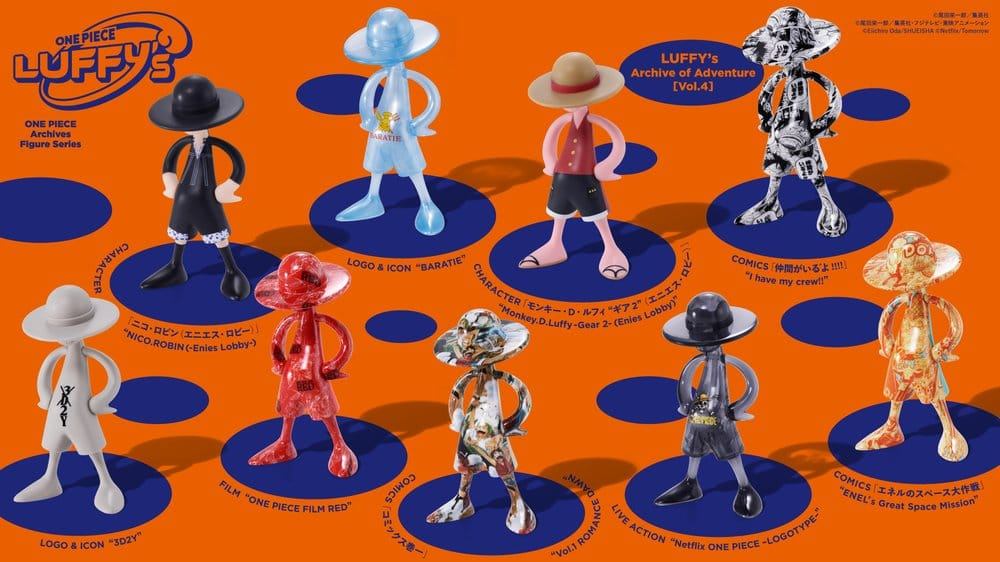 One Piece Luffy's Archive of Adventure Mini Figure Blind Box Assortment (10) [19]