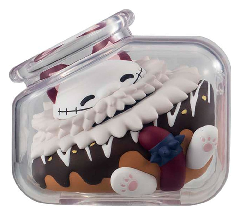 One Piece Mega Cat Project Mini Figures Good Night NyanPieceNyan! Ver. Luffy with rivals 6 cm Blind Box Assortment (8) [9]
