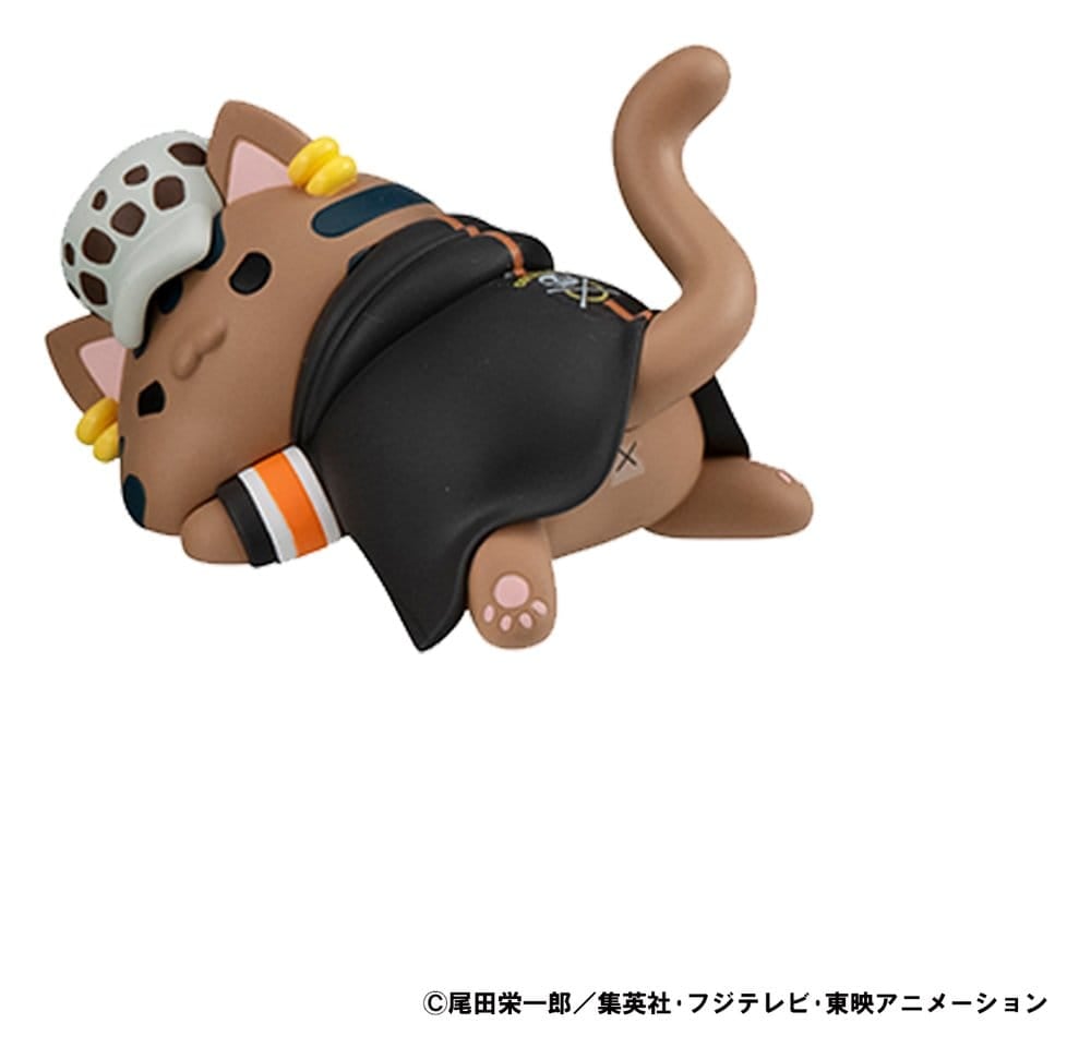 One Piece Mega Cat Project Trading Figure Egghead NyanPieceNyan! Stickie! 3 cm Assortment (8) [6]