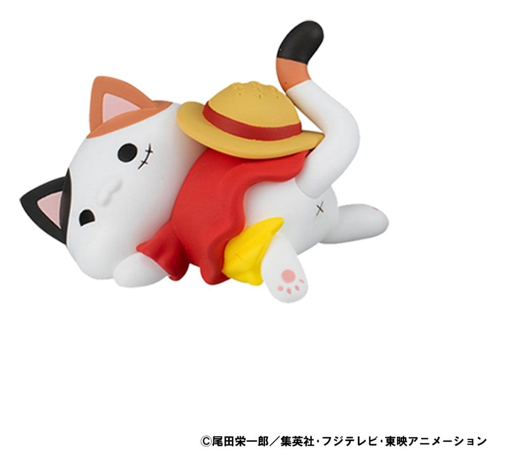 One Piece Mega Cat Project Trading Figure Egghead NyanPieceNyan! Stickie! 3 cm Assortment (8) [2]
