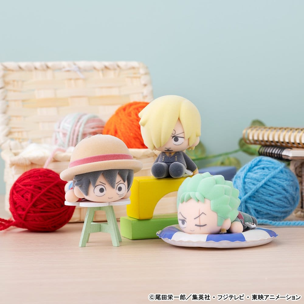 One Piece Nuippo Blind Box Mini Figures 6 cm Display (6) [8]