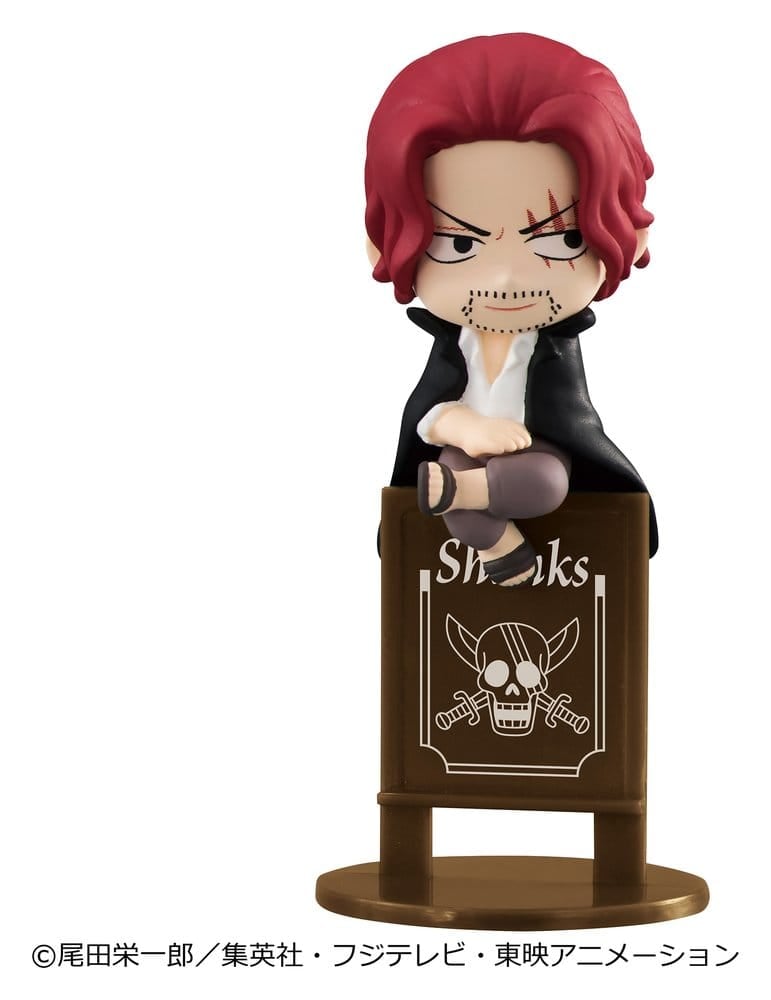 One Piece Ochatomo series Mini Figures Pirates Party 4 cm Blind Box Display (8) (Repeat) [7]