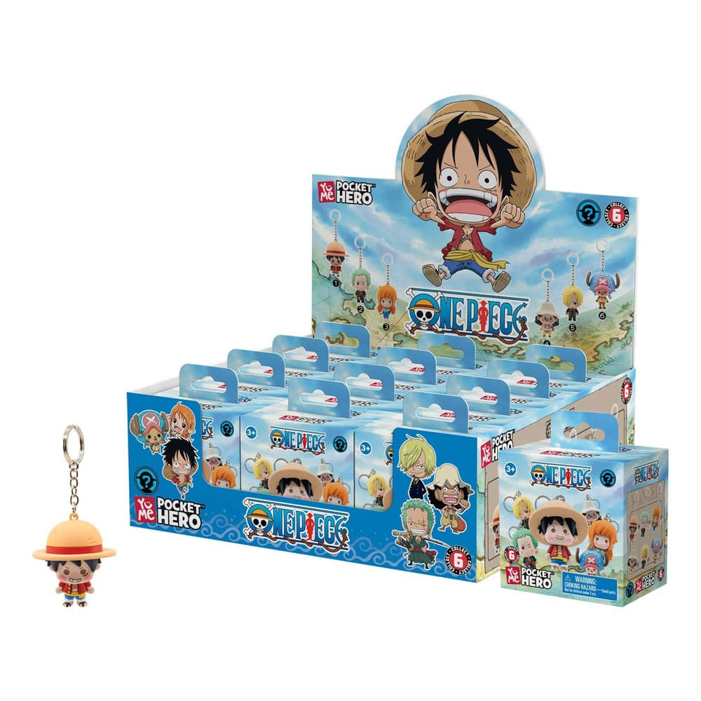 One Piece Pocket Hero Keychain Series 2 Display (12) [7]